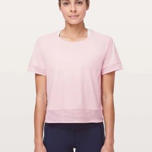 Lululemon Athletica Pink Short Sleeve Tee
